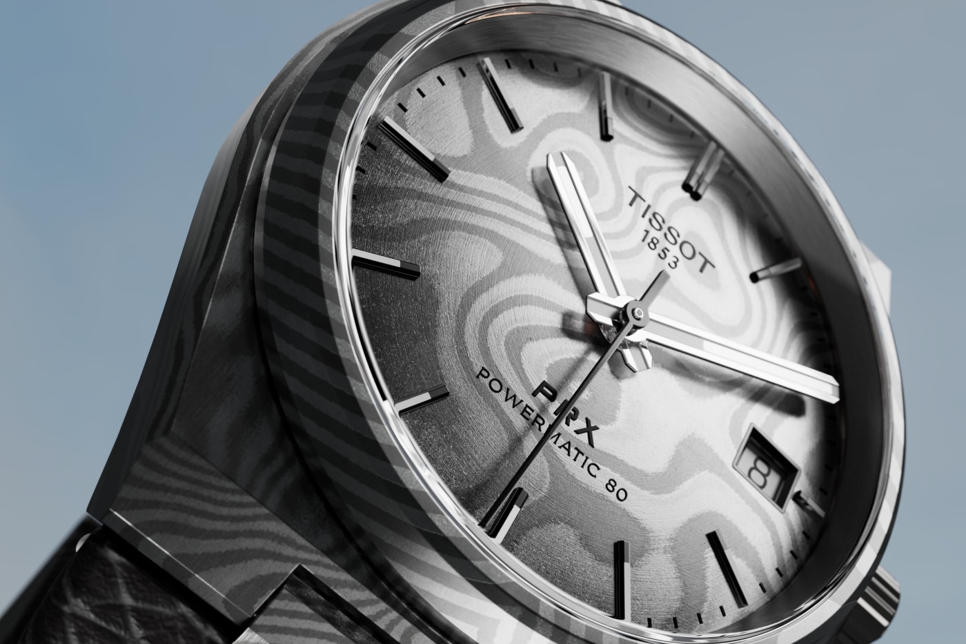 Tissot PRX Powermatic 80 Damascus Steel Release Info