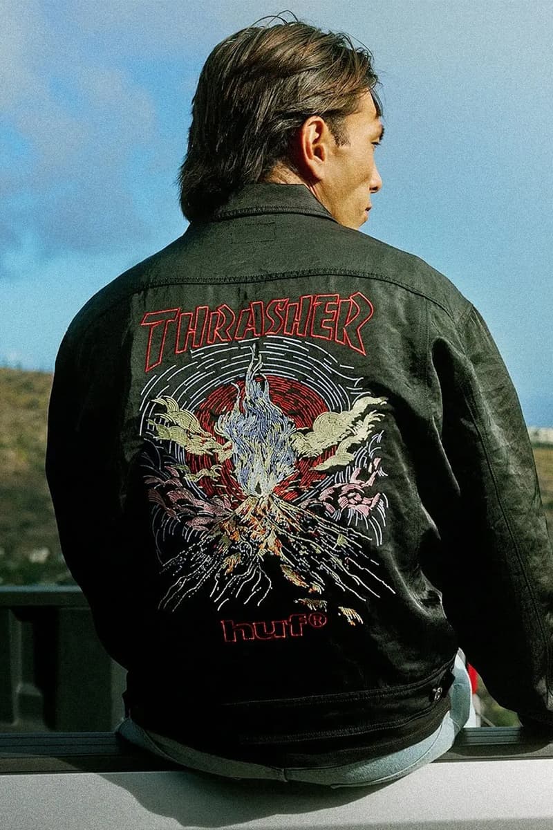 HUF Thrasher FW25 collection Release Info collaboration