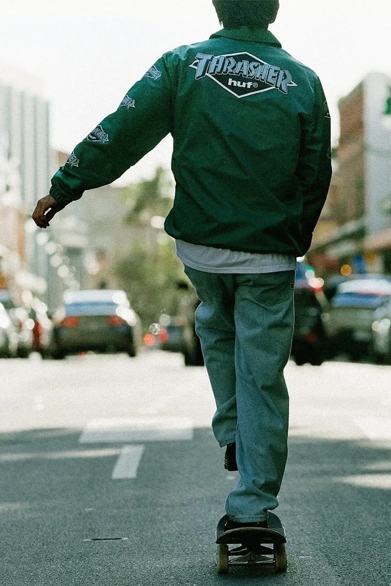 HUF Thrasher FW25 collection Release Info collaboration