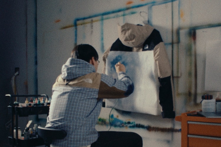 Multidisciplinary Artist Leon Xu Turns The North Face Mountain Jacket Into a Wearable Canvas