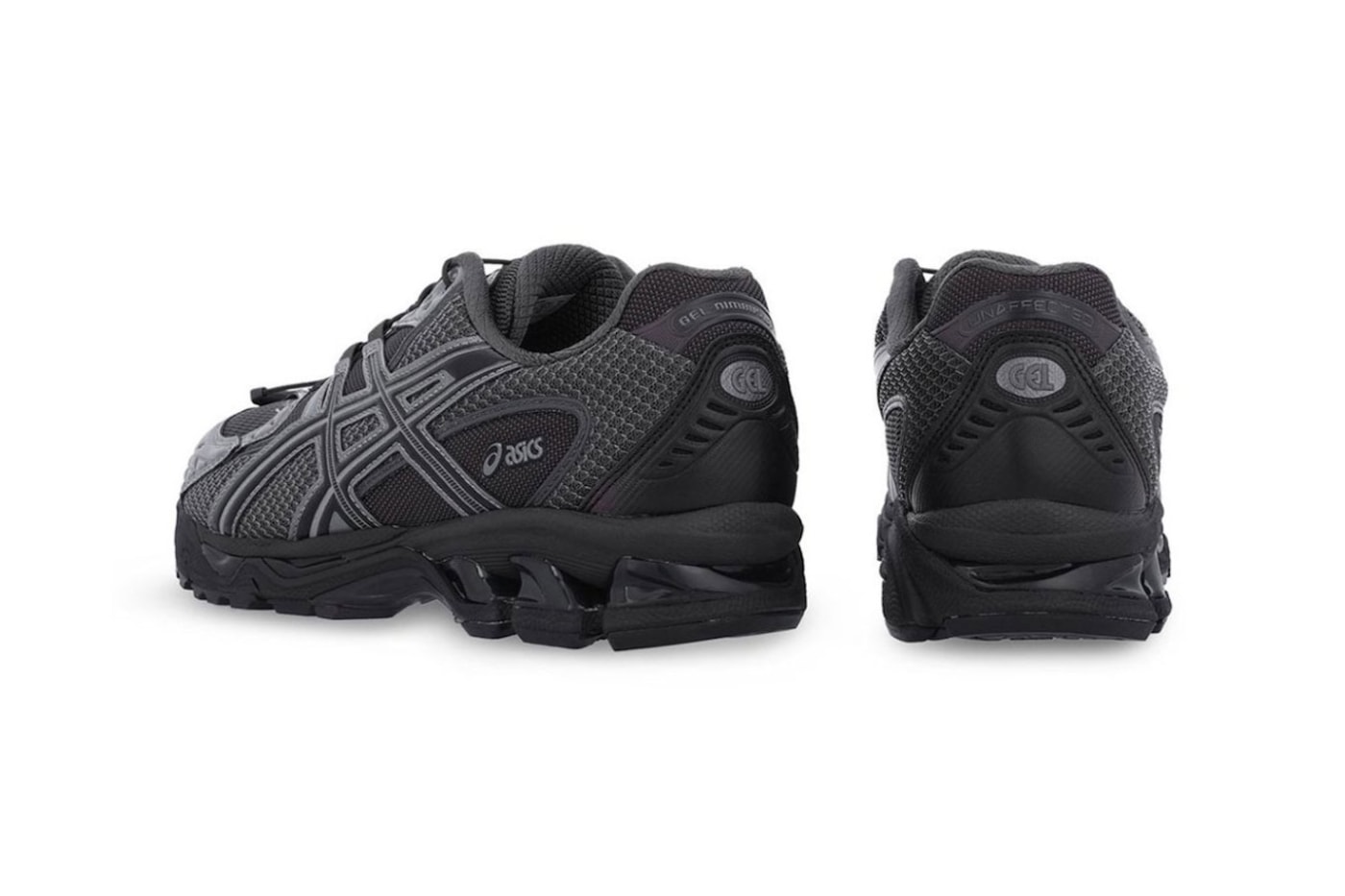 UNAFFECTED x ASICS GEL-NIMBUS 10.1 Collection Release Info Silver/Black 1203A836-020 Gunmetal/Black 1203A836-021 Black 1203A836-001
