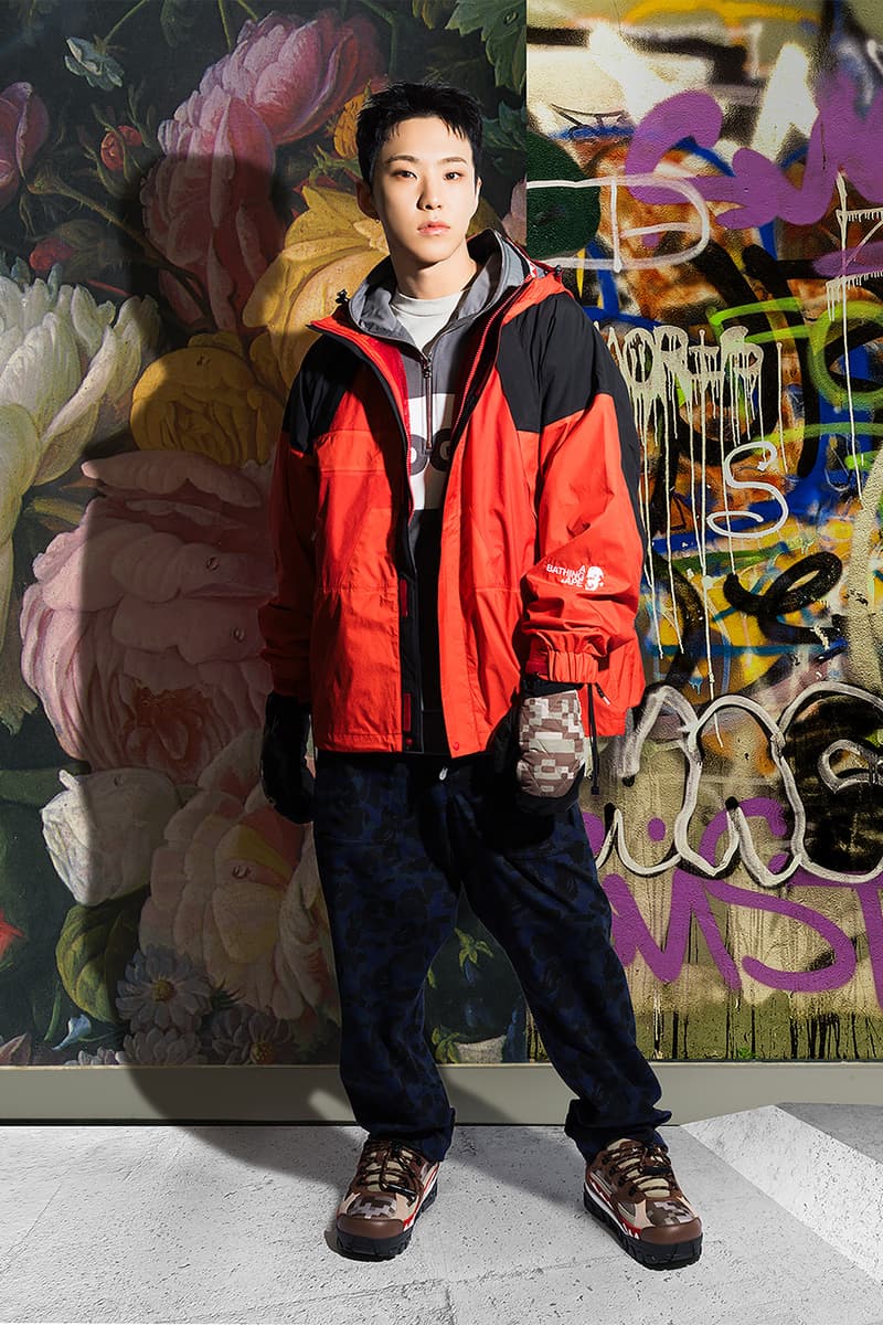 BAPE® by Kazuki Kuraishi FW25 "Performance All Weather" Collection Lookbook Edison Chen Hoshi James Lavelle Jesse Kaneee Naoto Hiroyama Narufumi Yoshimura Riisa Naka Sean Wotherspoon