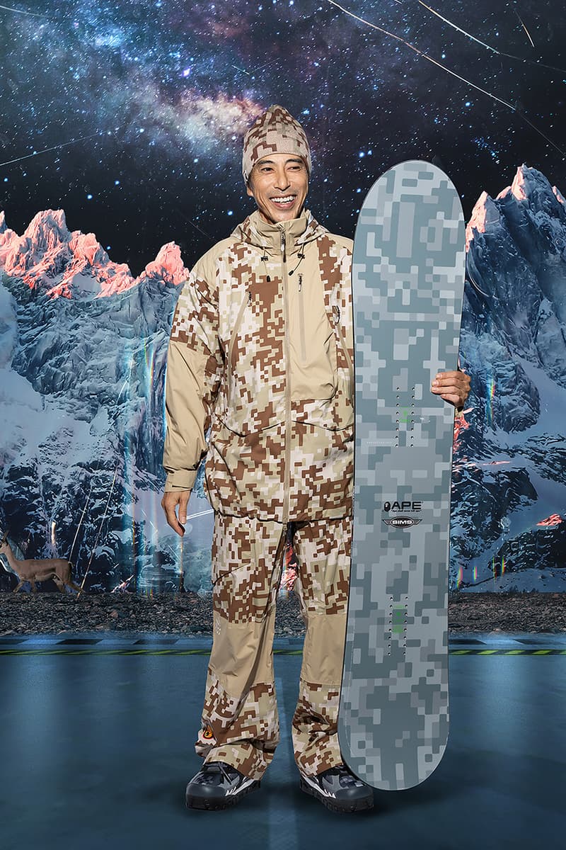 BAPE® by Kazuki Kuraishi FW25 "Performance All Weather" Collection Lookbook Edison Chen Hoshi James Lavelle Jesse Kaneee Naoto Hiroyama Narufumi Yoshimura Riisa Naka Sean Wotherspoon