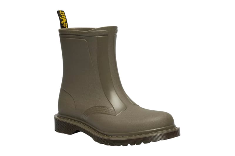 Dr. Martens 1460 Rain Boots "Yellow" "Black" "Olive" "Lilac" Release Info
