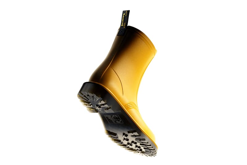 Dr. Martens 1460 Rain Boots "Yellow" "Black" "Olive" "Lilac" Release Info