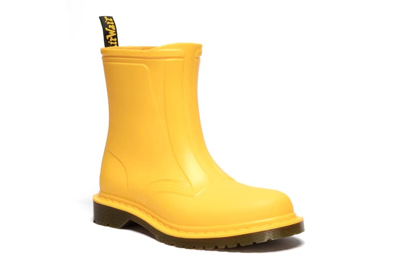 Dr. Martens 1460 Rain Boots "Yellow" "Black" "Olive" "Lilac" Release Info