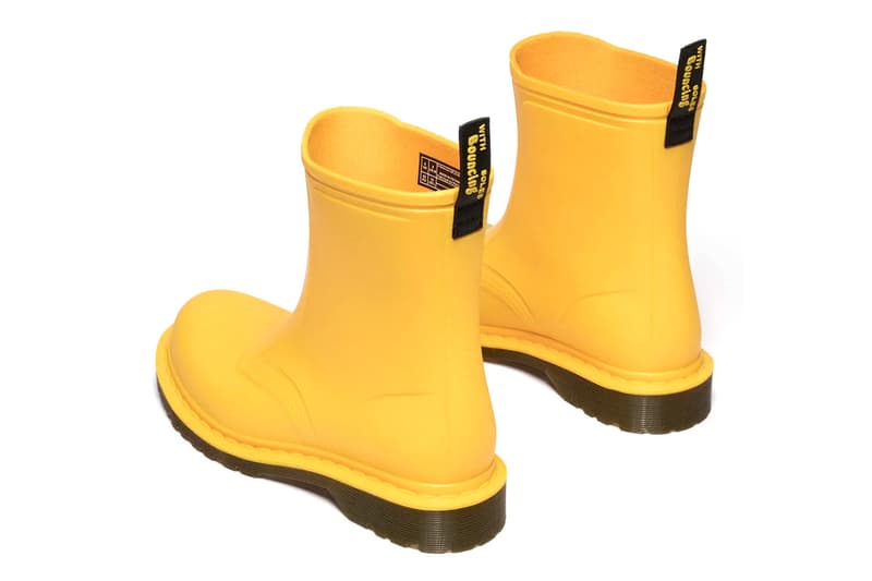 Dr. Martens 1460 Rain Boots "Yellow" "Black" "Olive" "Lilac" Release Info