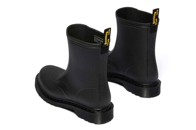 Dr. Martens 1460 Rain Boots "Yellow" "Black" "Olive" "Lilac" Release Info