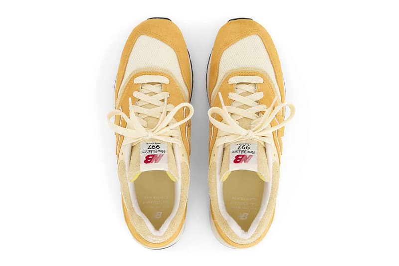 New Balance 997 Made in USA Dried Apricot with Calcium and White U997AC Release Info
