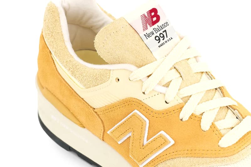 New Balance 997 Made in USA Dried Apricot with Calcium and White U997AC Release Info