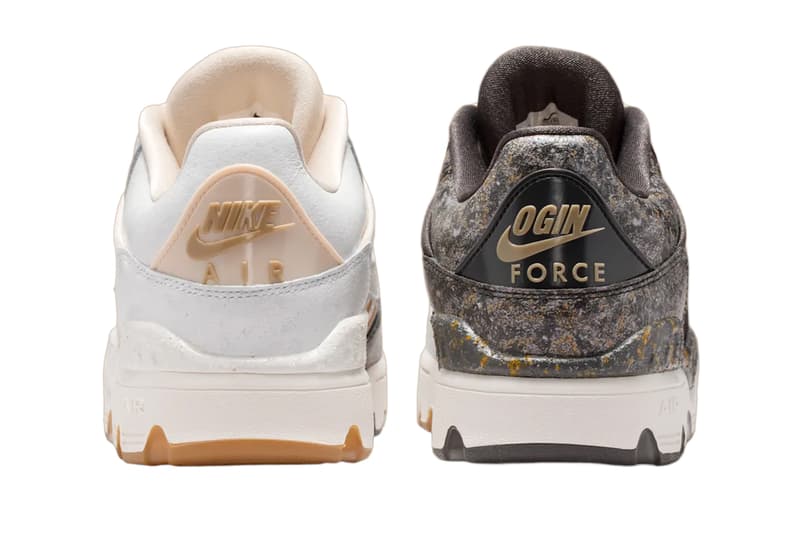 NIGO Nike Air Force 3 Low Kintsugi Pack Bamboo Multi-Color-Gum Medium Brown HQ0261-201 Phantom Bamboo-Night Stadium HQ0261-001 Release Info