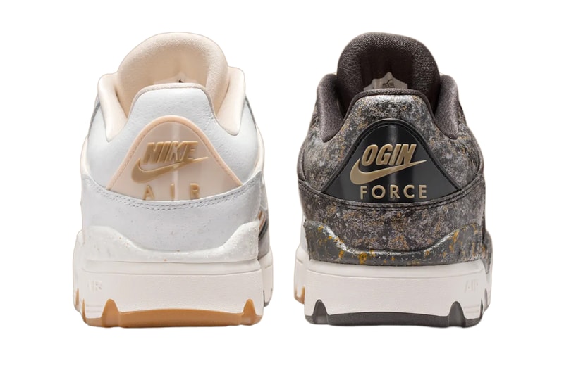 NIGO Nike Air Force 3 Low Kintsugi Pack Bamboo Multi-Color-Gum Medium Brown HQ0261-201 Phantom Bamboo-Night Stadium HQ0261-001 Release Info