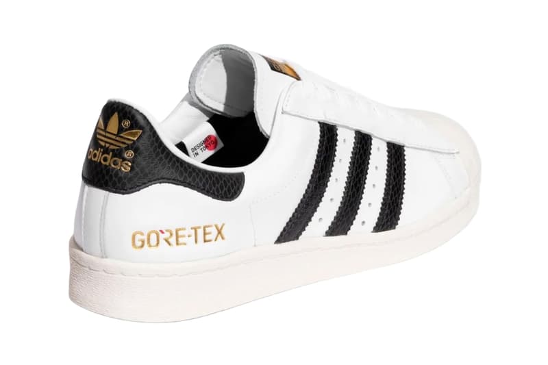 atmos adidas Originals SUPERSTAR 82 GTX White/Black JR7446 Release Info