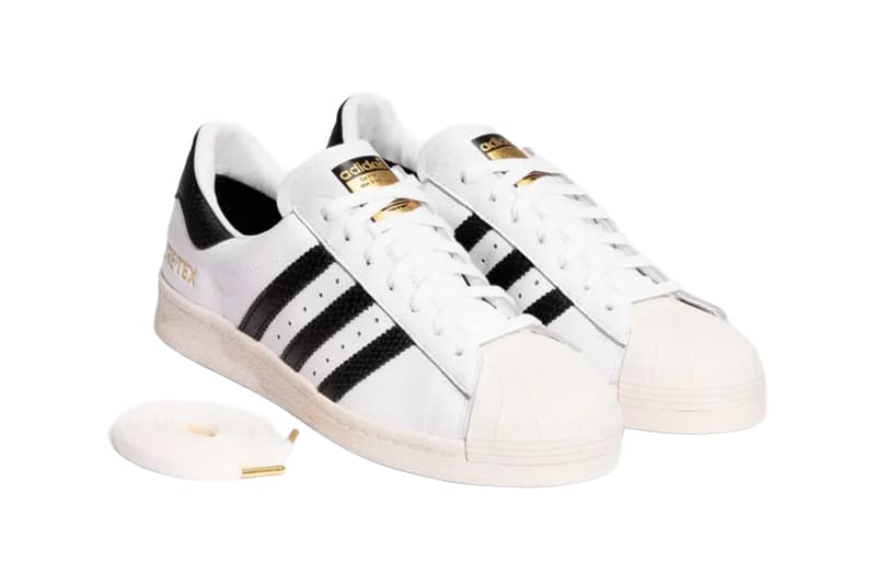 atmos adidas Originals SUPERSTAR 82 GTX White/Black JR7446 Release Info