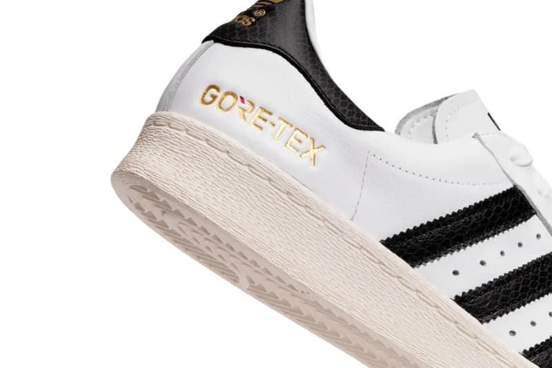 atmos adidas Originals SUPERSTAR 82 GTX White/Black JR7446 Release Info