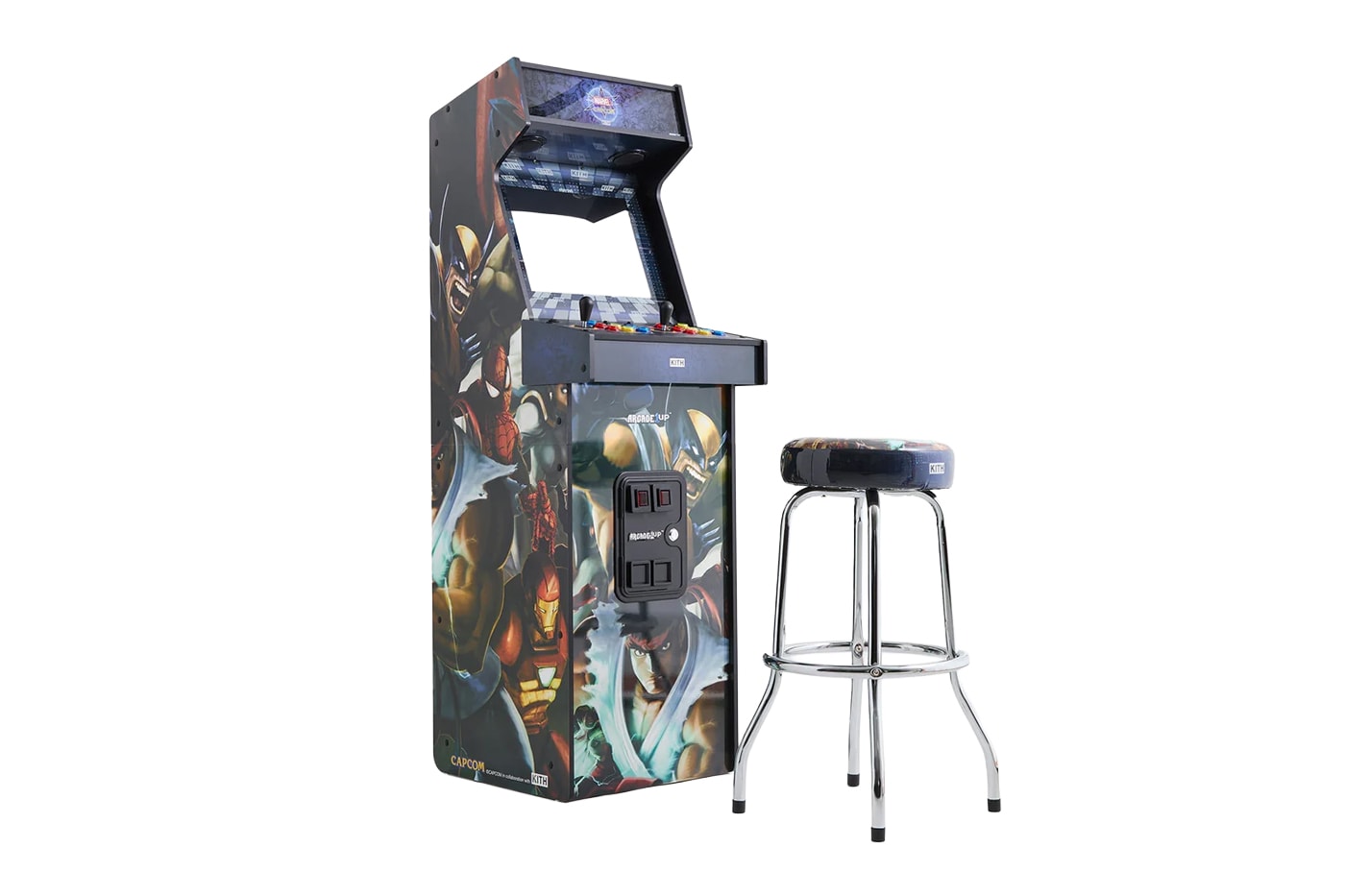 Kith Marvel vs Capcom Arcade1Up Arcade Hyper Mega Tech Super Pocket Release Info