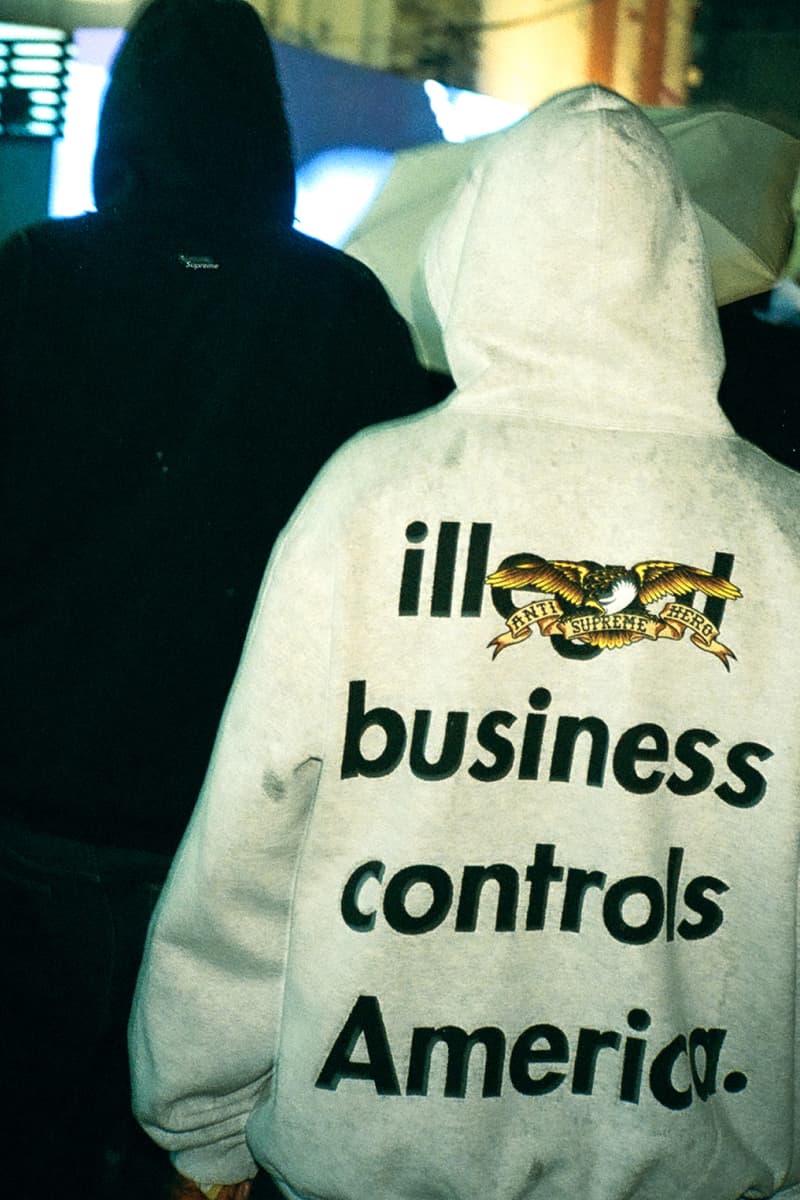 Supreme x Antihero Fall 2025 Collaboration Release Info