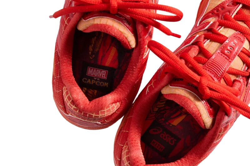 Kith Marvel vs Capcom ASICS Collection Gel-Nimbus 10.1 Iron Man vs Mega Man MVC012398 Gel-Kayano 12.1 Captain America vs Guile MVC011298 Gel-Kayano 14 Ryu 1203B011-100 Gel-Kayano 14 Wolverine 1203B058-001 Release Info