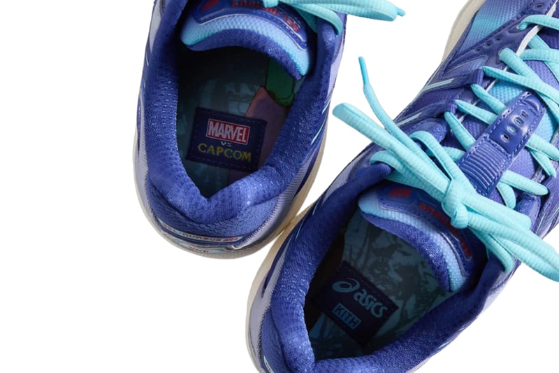 Kith Marvel vs Capcom ASICS Collection Gel-Nimbus 10.1 Iron Man vs Mega Man MVC012398 Gel-Kayano 12.1 Captain America vs Guile MVC011298 Gel-Kayano 14 Ryu 1203B011-100 Gel-Kayano 14 Wolverine 1203B058-001 Release Info