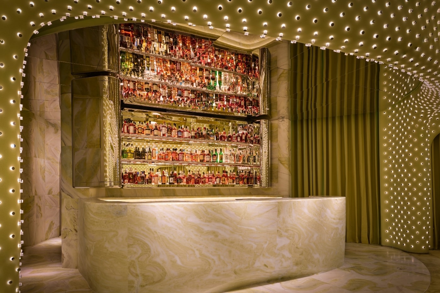 Studio Paolo Ferrari Peridot Bar Hong Kong