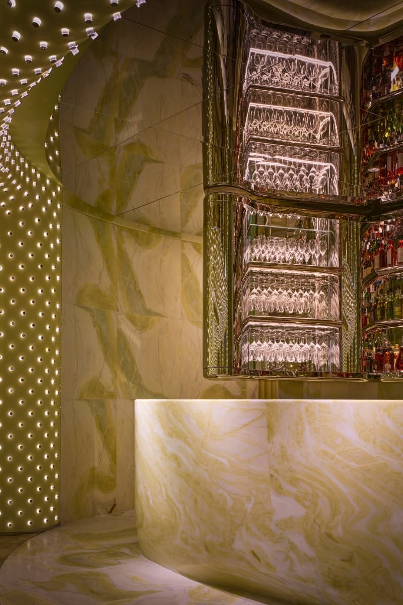 Studio Paolo Ferrari Peridot Bar Hong Kong