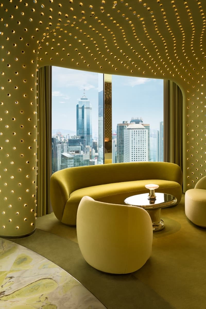 Studio Paolo Ferrari Peridot Bar Hong Kong