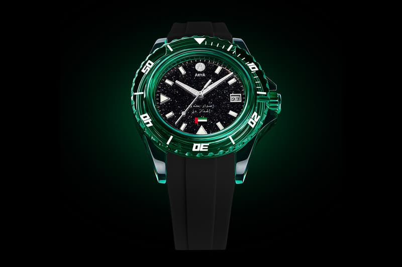 ArtyA AquaSaphir Unique Quadricolour Piece Dubai Watch Week 2025 Limited Editions