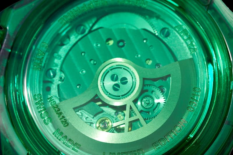 ArtyA AquaSaphir Unique Quadricolour Piece Dubai Watch Week 2025 Limited Editions