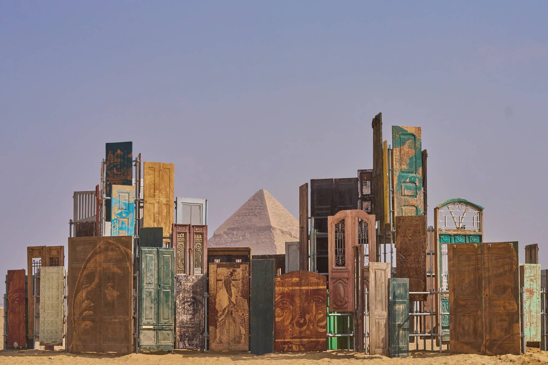 'Forever Is Now' 2025 Giza Pyramids Egypt