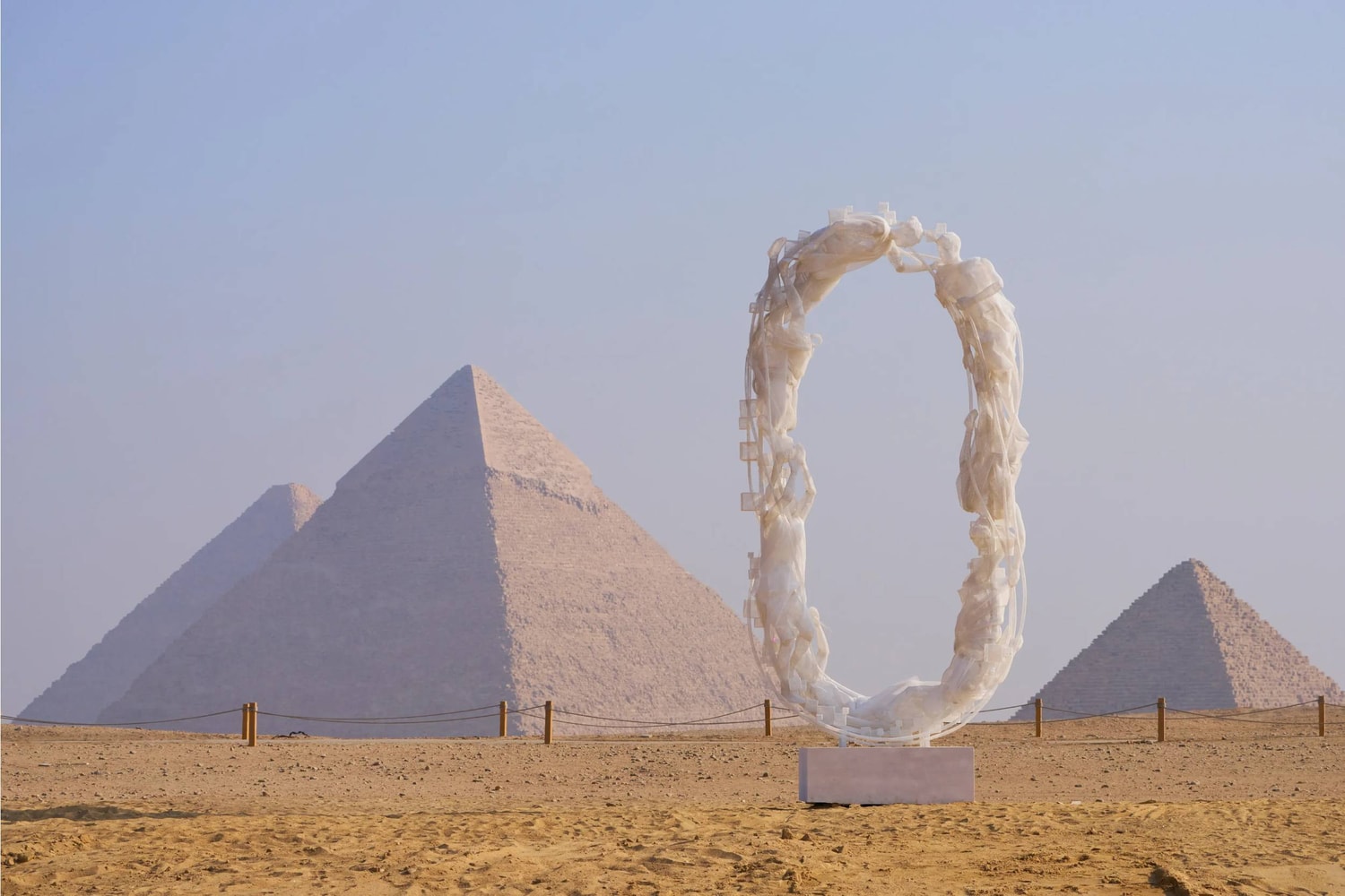 'Forever Is Now' 2025 Giza Pyramids Egypt