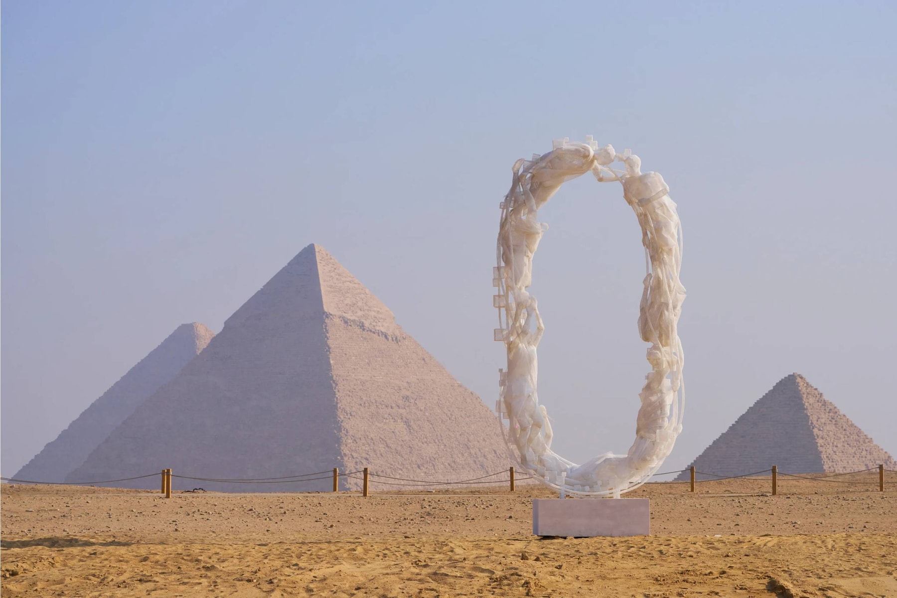 'Forever Is Now' 2025 Giza Pyramids Egypt