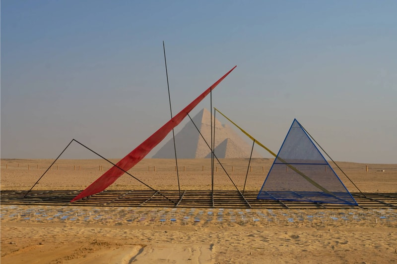 'Forever Is Now' 2025 Giza Pyramids Egypt