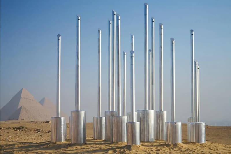 'Forever Is Now' 2025 Giza Pyramids Egypt