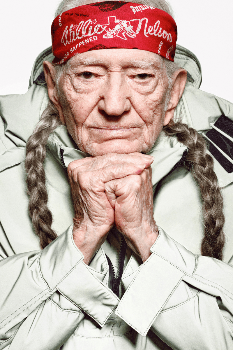 Haider Ackermann Presents 'Snow Goose' by Canada Goose for Fall/Winter 2025. Tim Elkaïm. Willie Nelson, D’Pharaoh Woon-A-Tai, Tasha Tilberg, Stevie Sims, Xiaowen Ju, and Connor Newall, Polar Bears International (PBI), Churchill, Manitoba, Canada, November gathering of polar bears along the Hudson Bay