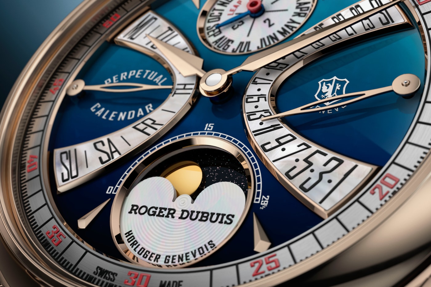 Roger Dubuis Hommage “Placide” Perpetual Calendar Biretrograde 30th Anniversary Release Info