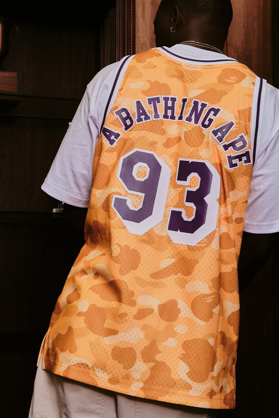 BAPE® x Mitchell & Ness NBA Collection Is Where Streetwear Meets Hardwood Brooklyn Nets, Phoenix Suns, Los Angeles Lakers, and New York Knicks
