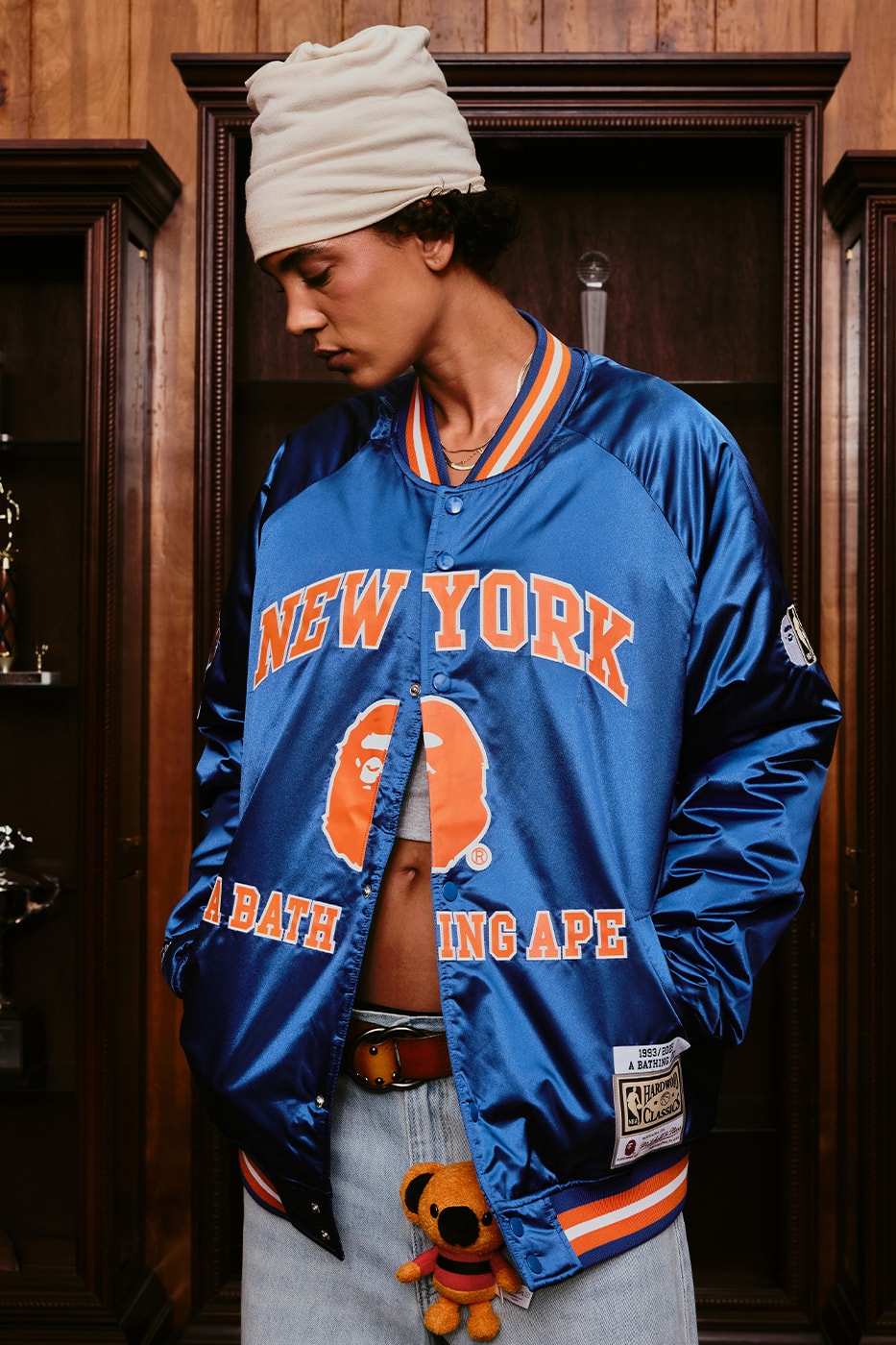 BAPE® x Mitchell & Ness NBA Collection Is Where Streetwear Meets Hardwood Brooklyn Nets, Phoenix Suns, Los Angeles Lakers, and New York Knicks