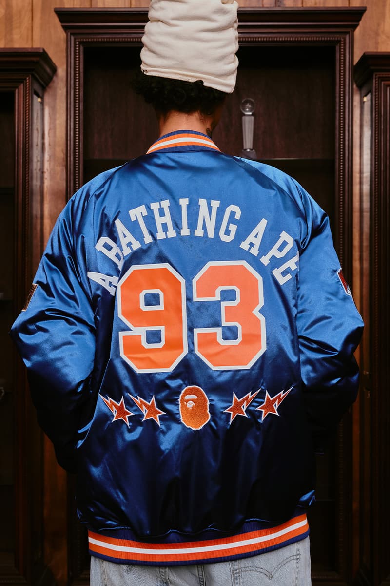 BAPE® x Mitchell & Ness NBA Collection Is Where Streetwear Meets Hardwood Brooklyn Nets, Phoenix Suns, Los Angeles Lakers, and New York Knicks