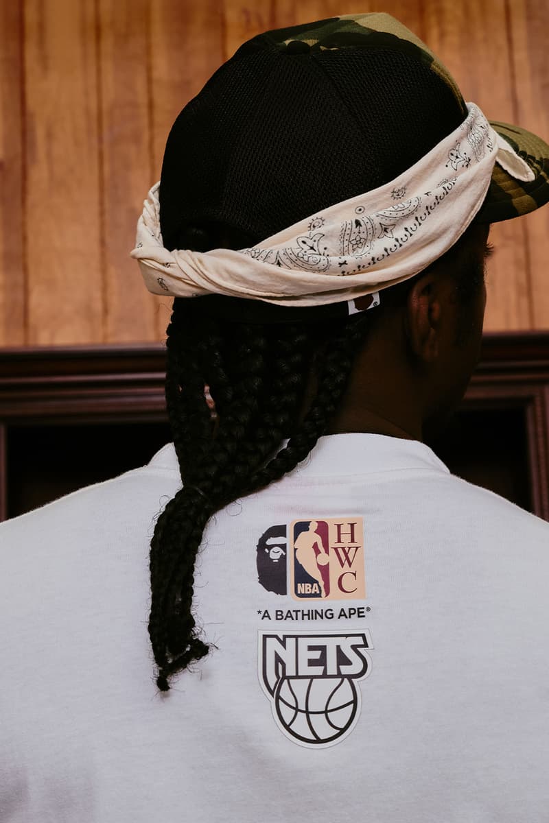 BAPE® x Mitchell & Ness NBA Collection Is Where Streetwear Meets Hardwood Brooklyn Nets, Phoenix Suns, Los Angeles Lakers, and New York Knicks