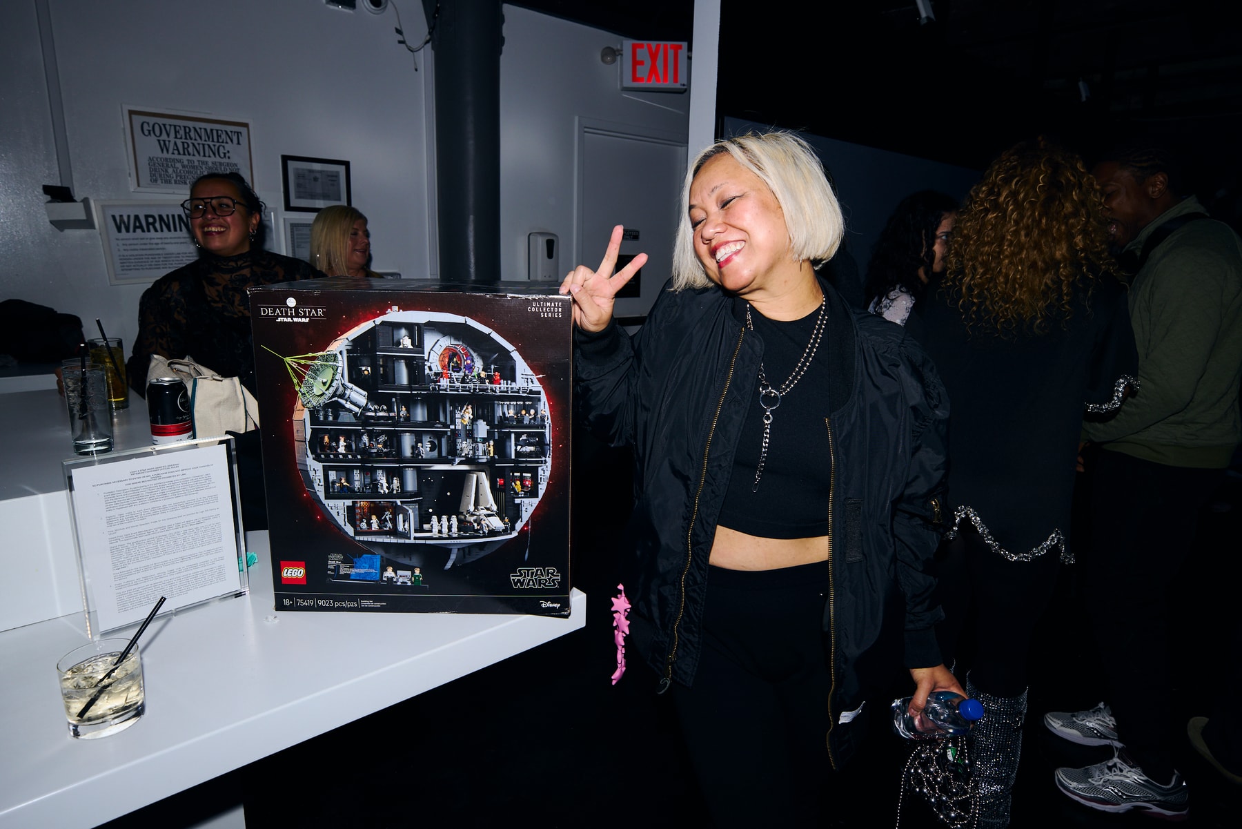 LEGO Star Wars Death Star After Dark Party DJ Odalys Ezinma  LEGO® Star Wars™ Death Star™ set