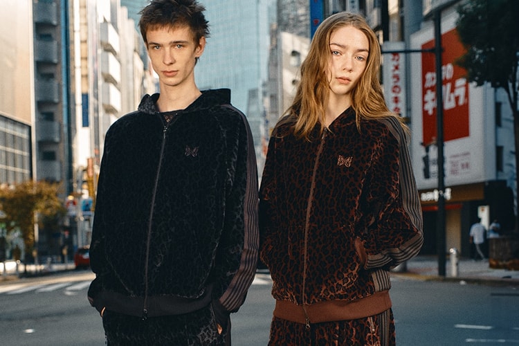 NEEDLES Drops Leopard-Pattern Track Suits for Nepenthes