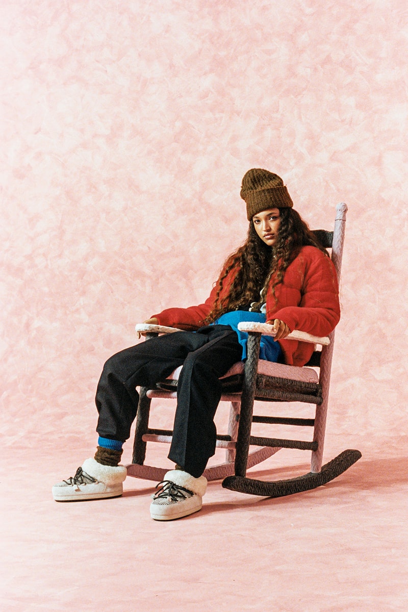 Guest in Residence Gigi Hadid Moon Boot Winter Resort Collection Collaboration Release Info