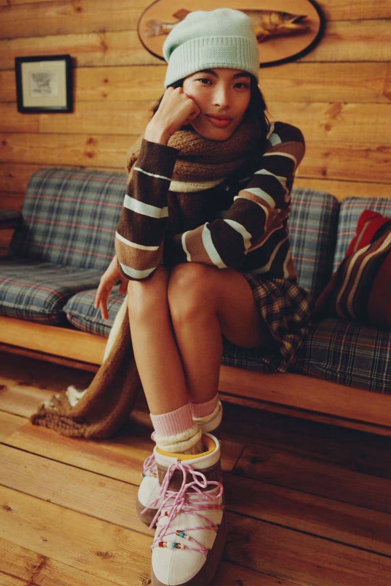 Guest in Residence Gigi Hadid Moon Boot Winter Resort Collection Collaboration Release Info
