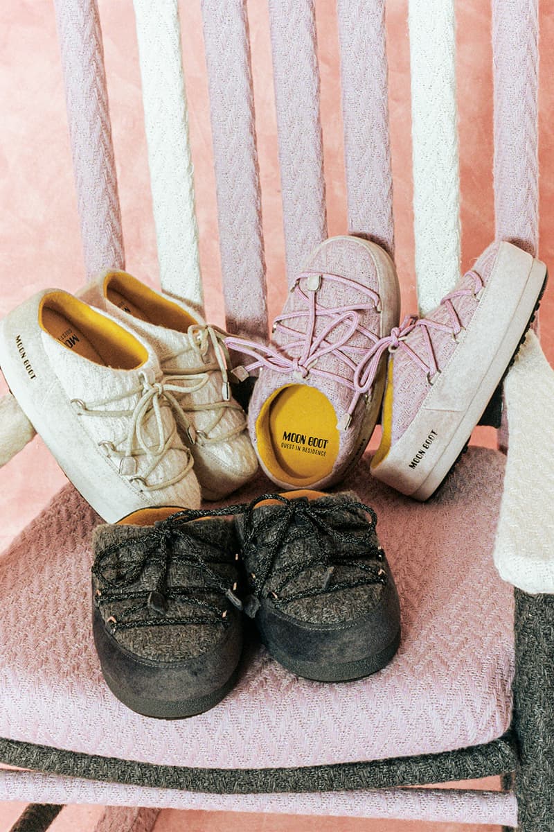 Guest in Residence Gigi Hadid Moon Boot Winter Resort Collection Collaboration Release Info