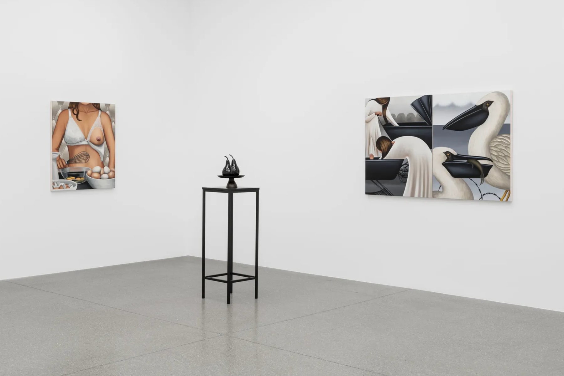 Julie Curtiss 'Maid in Feathers' White Cube Seoul Art Artworks