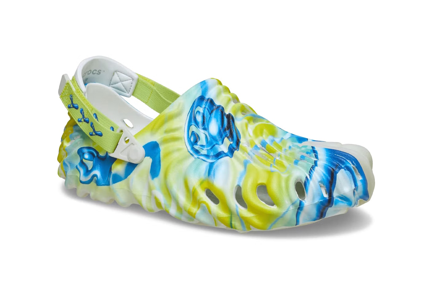 Kenny Scharf Joins Forces With Salehe Bembury Crocs Pollex Clog collaboration release info 212911-1NK crocs street art
