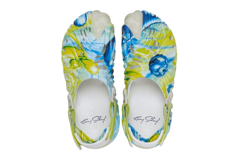 Kenny Scharf Joins Forces With Salehe Bembury Crocs Pollex Clog collaboration release info 212911-1NK crocs street art