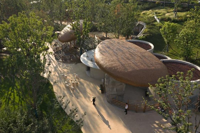 Take a Fantastical Landscape Escape at the LuxeIsland Eco-Farm in China wuhan Zhujia River in Jiang’an District animals urban utopai 