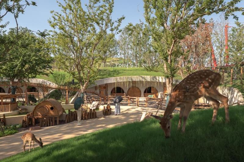Take a Fantastical Landscape Escape at the LuxeIsland Eco-Farm in China wuhan Zhujia River in Jiang’an District animals urban utopai 