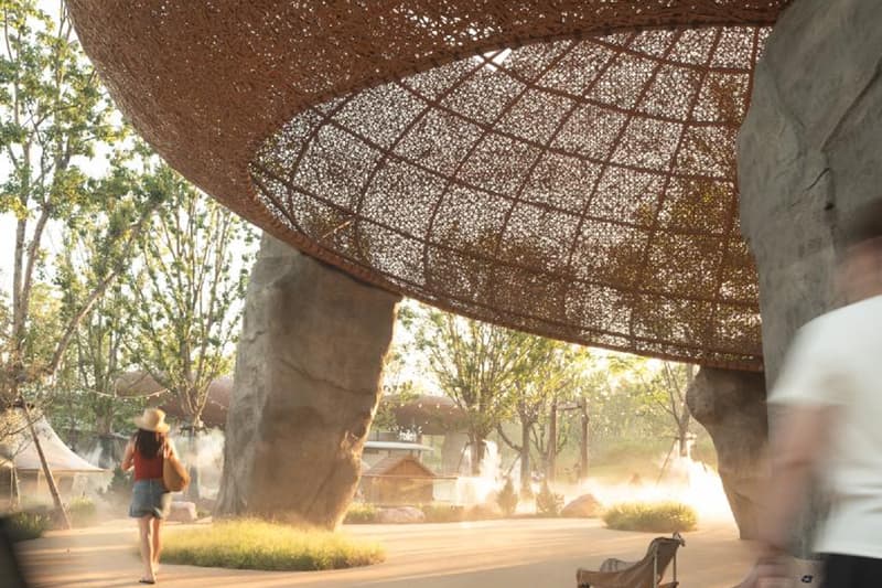 Take a Fantastical Landscape Escape at the LuxeIsland Eco-Farm in China wuhan Zhujia River in Jiang’an District animals urban utopai 